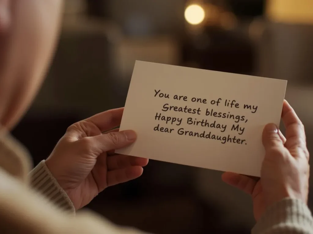 Emotional Birthday Messages for Granddaughter