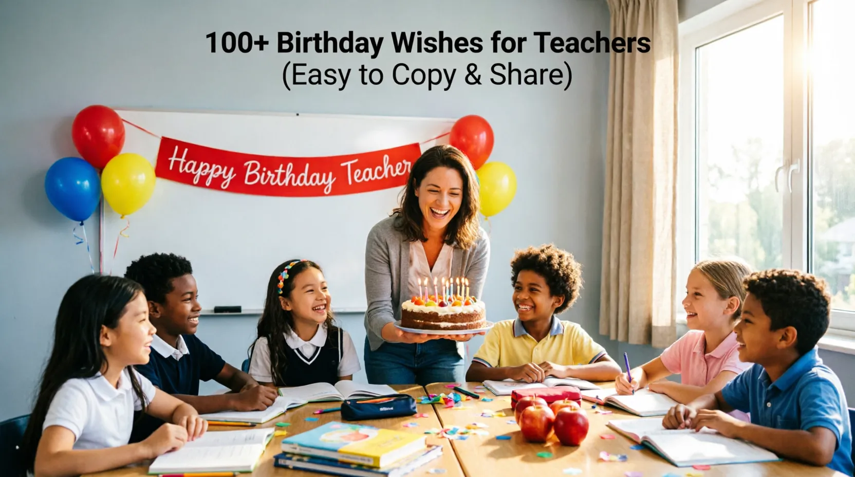 Birthday Wishes for Teachers