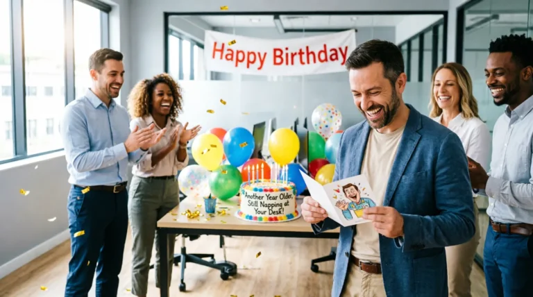 Funny Birthday Messages for Coworker