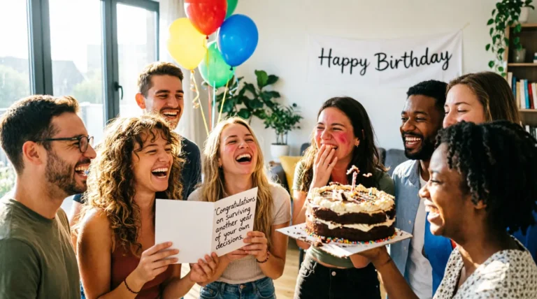 Funny Birthday Messages for Friend
