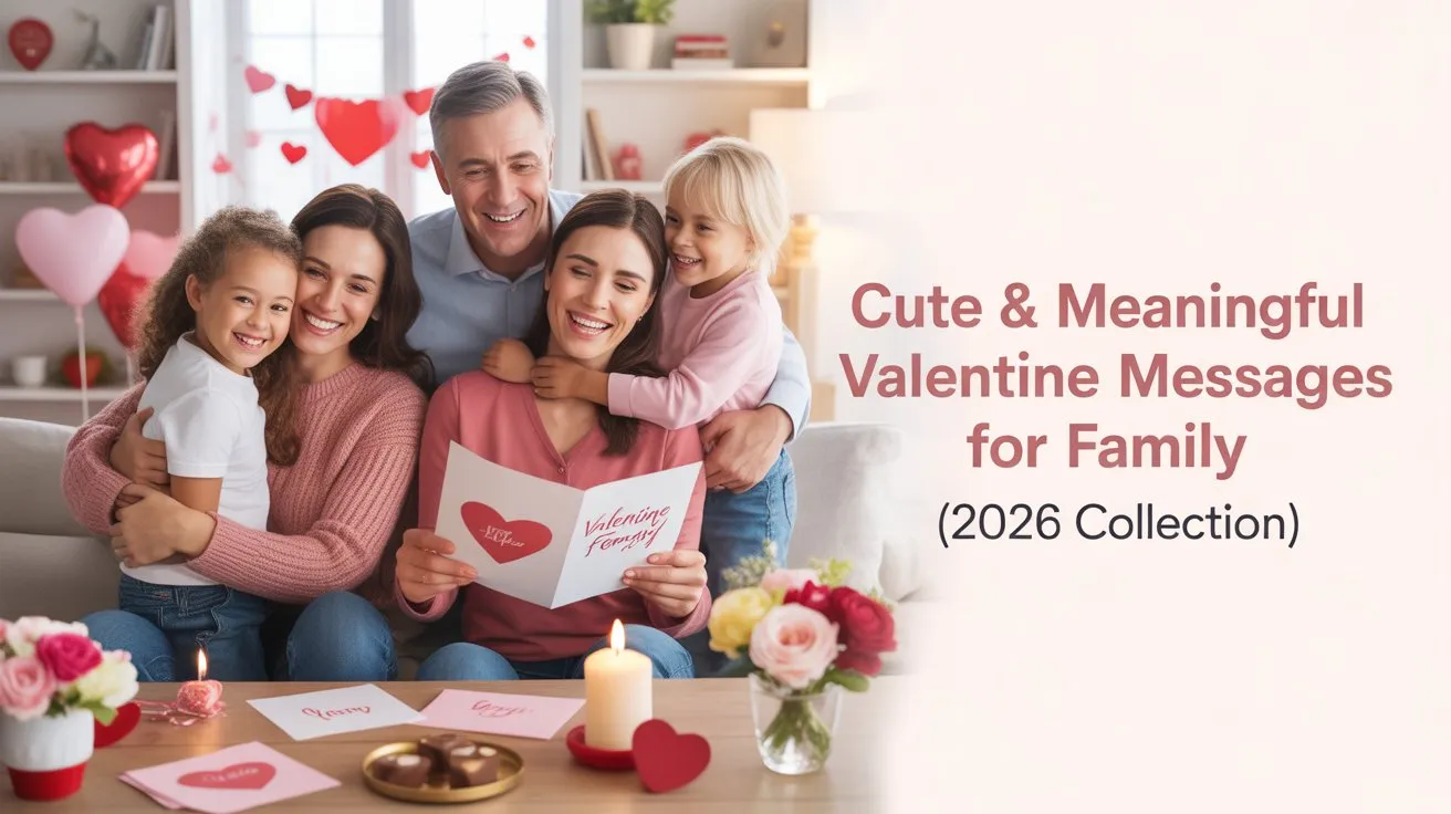 Valentine Messages for Family