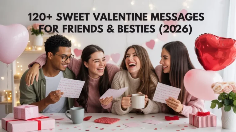 Valentine Messages for Friends