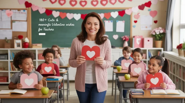Valentine Wishes for Teachers